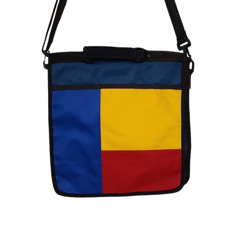NWOT Colorful Messenger Bag/Backpack